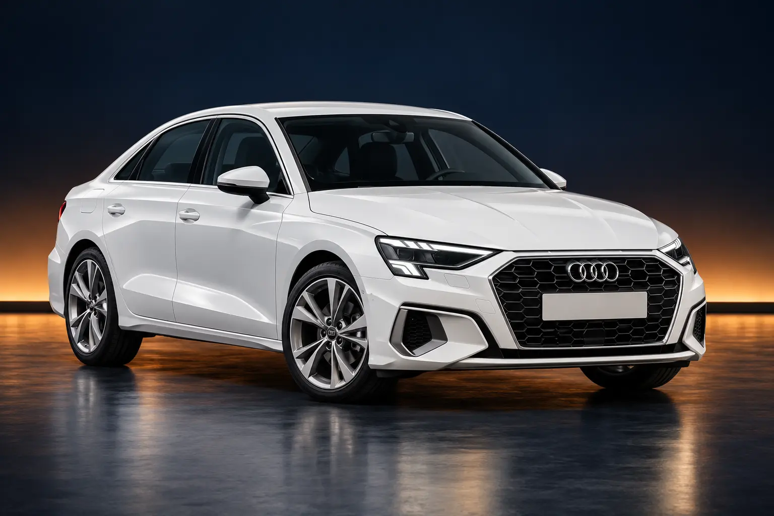 Audi A3 35 TFSI Advanced beyaz dış görünüm